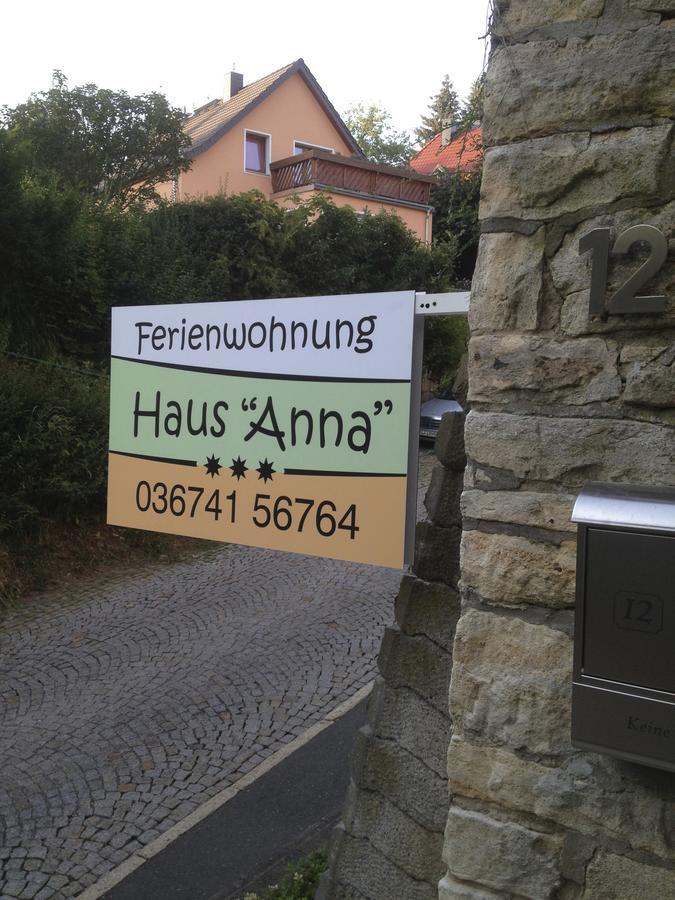 Ferienwohnung Haus "Anna" Bad Blankenburg Bagian luar foto